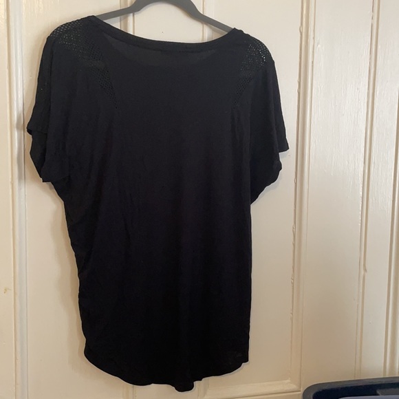 Express waffle knot shoulder tee - Picture 2 of 2